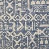 Amazon Brand – Stone & Beam Casual Global Throw Pillow – 12 x 24 Inch, Dark Denim