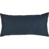 Amazon Brand – Stone & Beam Casual Global Throw Pillow – 12 x 24 Inch, Dark Denim