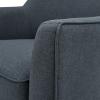 Amazon Brand – Stone & Beam Cheyanne Modern Living Room Accent Arm Chair, 30.7″W, Denim Blue