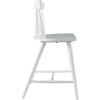 Amazon Brand – Stone & Beam Classic Spindle-Back Counter-Height Wood Barstool, 37.5″H, Set of 2, White
