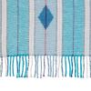 Amazon Brand – Stone & Beam Contemporary Stripes and Lines Throw Blanket – 60 x 50 Inch, Blue