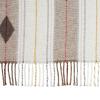 Amazon Brand – Stone & Beam Contemporary Stripes and Lines Throw Blanket – 60 x 50 Inch, White