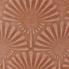 Amazon Brand – Stone & Beam Medium Fan-Embossed Planter, 6″H, Arabesque Coral Pink