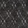 Amazon Brand – Stone & Beam Modern Heathered Cable-Knit Throw Blanket – 60 x 50 Inch, Black