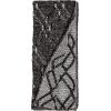 Amazon Brand – Stone & Beam Modern Heathered Cable-Knit Throw Blanket – 60 x 50 Inch, Black