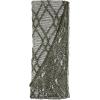 Amazon Brand – Stone & Beam Modern Heathered Cable-Knit Throw Blanket – 60 x 50 Inch, Dark Green