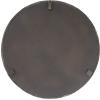 Amazon Brand – Stone & Beam Vintage Compass Wooden Accent Mirror, 28″H, Light Stain