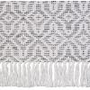 Amazon Brand – Stone & Beam Woven Design Modern Throw Blanket – 80 x 60 Inch, Multicolor