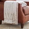 Amazon Brand – Stone & Beam Faux Fur Throw Blanket, Soft and Luxurious, 80″ x 60″, Chocolate Brown