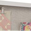 Amazon Brand – Stone & Beam Rectangular Modern Multiclip Collage Picture Frame, 15.6″ W x 26.7″ H, White