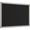 Amazon Brand Stone & Beam Decorative Chalkboard with Silver Wood Frame – 25.5 x 37.5 Inch, Rustic Grey