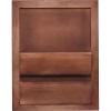 Amazon Brand – Stone & Beam Modern Wall Mail Storage Holder – 12 x 16 Inches, Rustic Wood