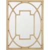 Amazon Brand – Stone & Beam Wall Decor Mirror, 30″ x 40″, Champagne Gold