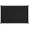 Amazon Brand Stone & Beam Decorative Chalkboard with Silver Wood Frame – 25.5 x 37.5 Inch, Rustic Grey